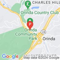 View Map of 25 Orinda Way,Orinda,CA,94563